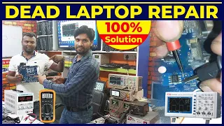 Dead Laptop Repair ! Laptop Not Power on Solution! Laptop chip Level repairing course, Laptop Repair