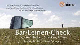 Kitecollege Service Tipps & Tricks Kite Bar Tuning  #Leinen Trimmen