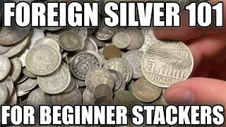 World Silver Stacking 101: Pros & Cons Of Foreign Coins As A Silver Investment Beginner's Guide