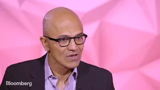 Satya Nadella: Bloomberg Studio 1.0 (Full Show)