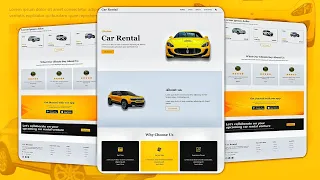 🔥Complete Responsive Car Rental Website using ReactJS and Tailwind CSS || Build and Deploy