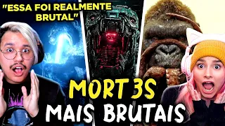 AS QUEDAS mais BRUTAIS dos KAIJUS no MONSTROVESO | React Espaço Nerd