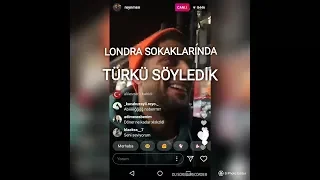 REYNMEN CANLİ YAYİNDA LONDRA SOKAKLARINDA TÜRKÜ SÖYLÜYOR