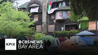 Offshoot pro-Palestinian protest takes over vacant UC Berkeley hall