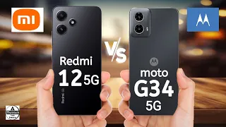 Redmi 12 5G vs Motorola Moto G34 5G