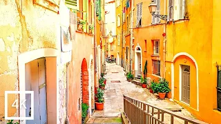 Villefranche-sur-Mer 🇫🇷 Most Colorful City in the French Riviera | Côte d'Azur 4K Walk