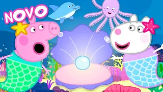 Peppa Pig Português Brasil | Sereias Mágicas | NOVO Contos da Peppa Pig