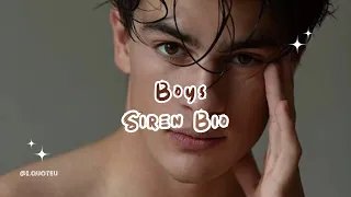 20+🗡️Siren Boys Bios🕶️ Siren Bio For Instagram For Boys 😎 Bio For Whatsapp, Facebook,Tiktok,snapchat