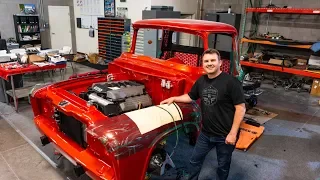 1956 Ford F100 Coyote Swap Build Begins!