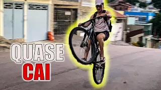 APRENDI A EMPINAR MINHA NOVA BIKE! (Biel Rocha)