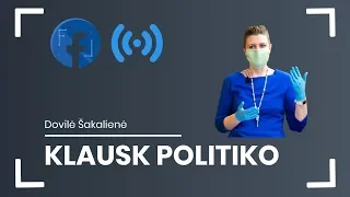 Seimo narės Dovilės Šakalienės atsakymai į žiūrovų klausimus