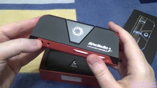 Avermedia Live Game Portable 2 Распаковка и Обзор отличной карты видеозахвата