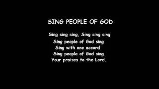 Sing People of God (Lyrics)