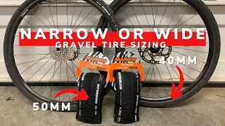 What’s The Best Tire Width For Gravel Riding? | Maxxis Rambler | 40mm vs 50mm Tire