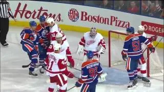 Red Wings @ Oilers Highlights 10/21/15