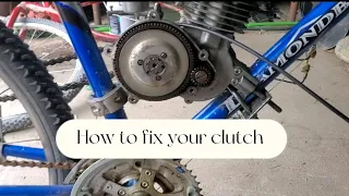 How to fix your clutch not Engaging motorized bike