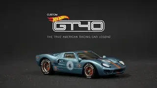 Ford GT40 Gulf Custom Hot Wheels