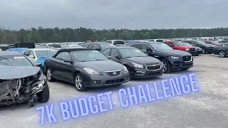 Copart 7k Budget Challenge Mike vs Ivan Who is going to Win?