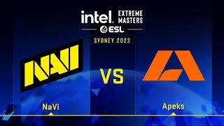 NaVi vs Apeks | Карта 1 Mirage | IEM Sydney 2023