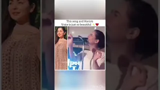 Hania Amir singing Afreen Afreen 🔥❤️ #shorts #viral