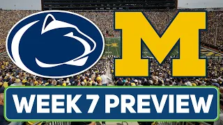 No. 10 Penn State vs. No. 5 Michigan in ranked Big Ten showdown | Week 7 Game Preview