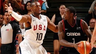 Canada vs USA 2008 Olympics Men's Basketball Exhibition Friendly Match FULL GAME English