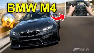 THE POWERFUL 2014 BMW M4 COUPÉ - Forza Horizon 5 | Logitech G923 Wheel