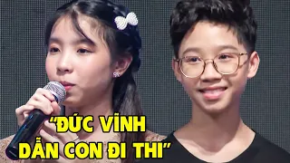 NGHẸN NGÀO Cô Bé Nhỏ Không Cha Mẹ "ĐỨC VĨNH DẪN CON ĐI THI" Khiến Cả Trường Quay Nín Lặng