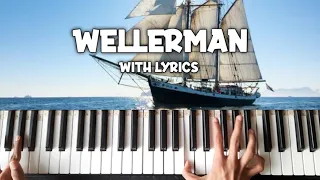 Wellerman (Sea Shanty) - Piano Tutorial - Wellerman lyrics - Nathan Evans - Dude Bro Piano