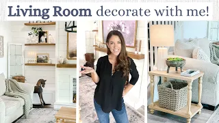 LIVING ROOM DECORATING IDEAS | CASUAL MODERN STYLE | DIY HOME DECOR