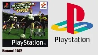 International Superstar Soccer Pro (PS1)(1997) England V Scotland Gameplay