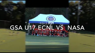 10/23/21    FRANKLIN. GATEWAY  SPORTS   COMPLEX   GSA  U17  ECNL  VS   NASA