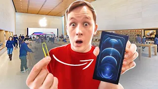 Trading a Paperclip FOR an iPhone 12 **IT WORKED**