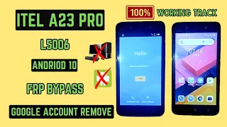 Itel A23 Pro FRP Bypass | itel  L5006 Google account without PC | Easy Steps!