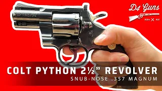 Colt Python 2.5in Snub Nose .357 Magnum - The Best Revolver for the Job