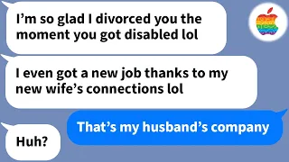 【Apple】 It's been five years since my ex left me for becoming disabled...