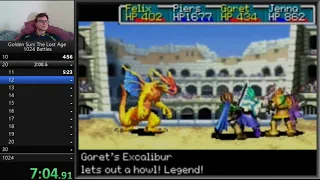 Golden Sun: The Lost Age - 1024 Battles in 8:57:56 [Speedrun]