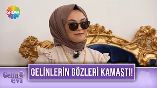 Ahsen Hanım'ın altın varaklı salonu gelinlerin gözlerini kamaştırdı! | Gelin Evi 762. Bölüm