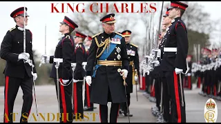 King Charles visits Royal Military Academy Sandhurst for the 200th Sovereign's Parade #kingcharles