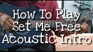 How To Play - Set Me Free Tutorial (Intro) by Avenged Sevenfold