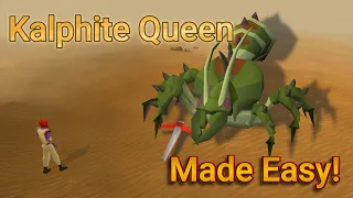 Noobs Guide to Kalphite Queen - 2023 - with plugins