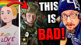 Sam Hyde: "When The ARMY ADS Show White Guys Again... You Know Its Getting Real!"