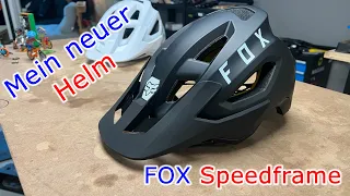 Der FOX Speedframe MTB Helm