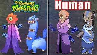 ALL MY SINGING MONSTERS BUT HUMAN VERSION | ALL MONSTERS ETHEREAL WORKSHOP : Auglur, Blarret