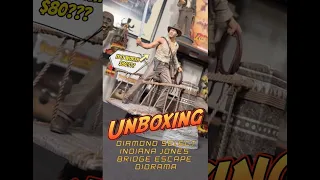 UNBOXING | Indiana Jones Diamond Select Bridge Escape PVC Diorama #indianajones #unboxing #review