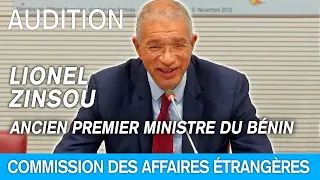 Politique africaine de la France : audition de Lionel Zinsou, ancien premier ministre du Bénin