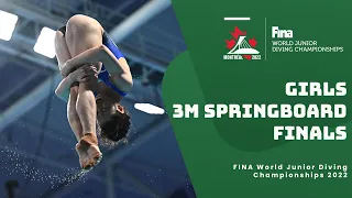 LIVE | Diving | FINALS | Girls (14-15 Years old) | 3m Springboard | World Junior Championships 2022
