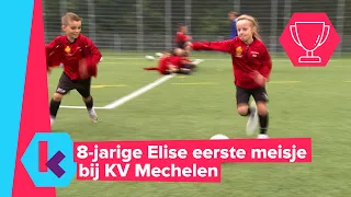 eerste keer dat voetbalclub een meisje toelaat