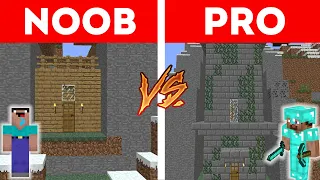 Minecraft NOOB vs PRO - SECRET BASE IN MINECRAFT - TRY TO FIND - trolling 100%