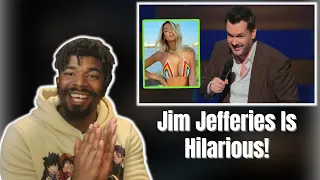 AMERICAN REACTS TO Jim Jefferies on LGBTQ Community (High & Dry)